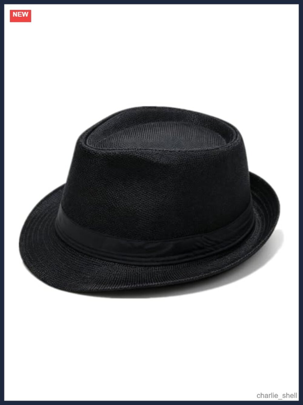 Unisex 1920s Fedora Panama Trilby Short Brim Jazz Hat